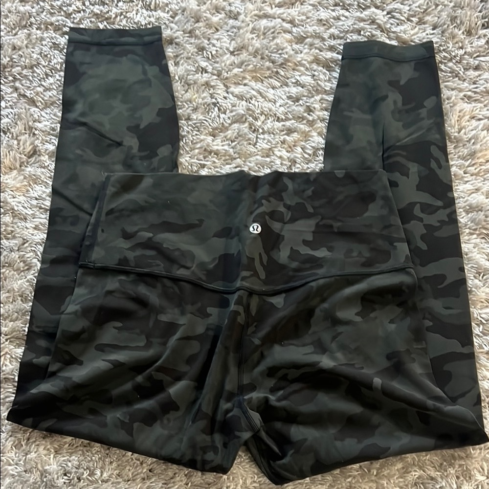 lululemon athletica Camo Leggings - Black